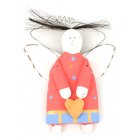 Namaste UK Large Red Angel Decoration