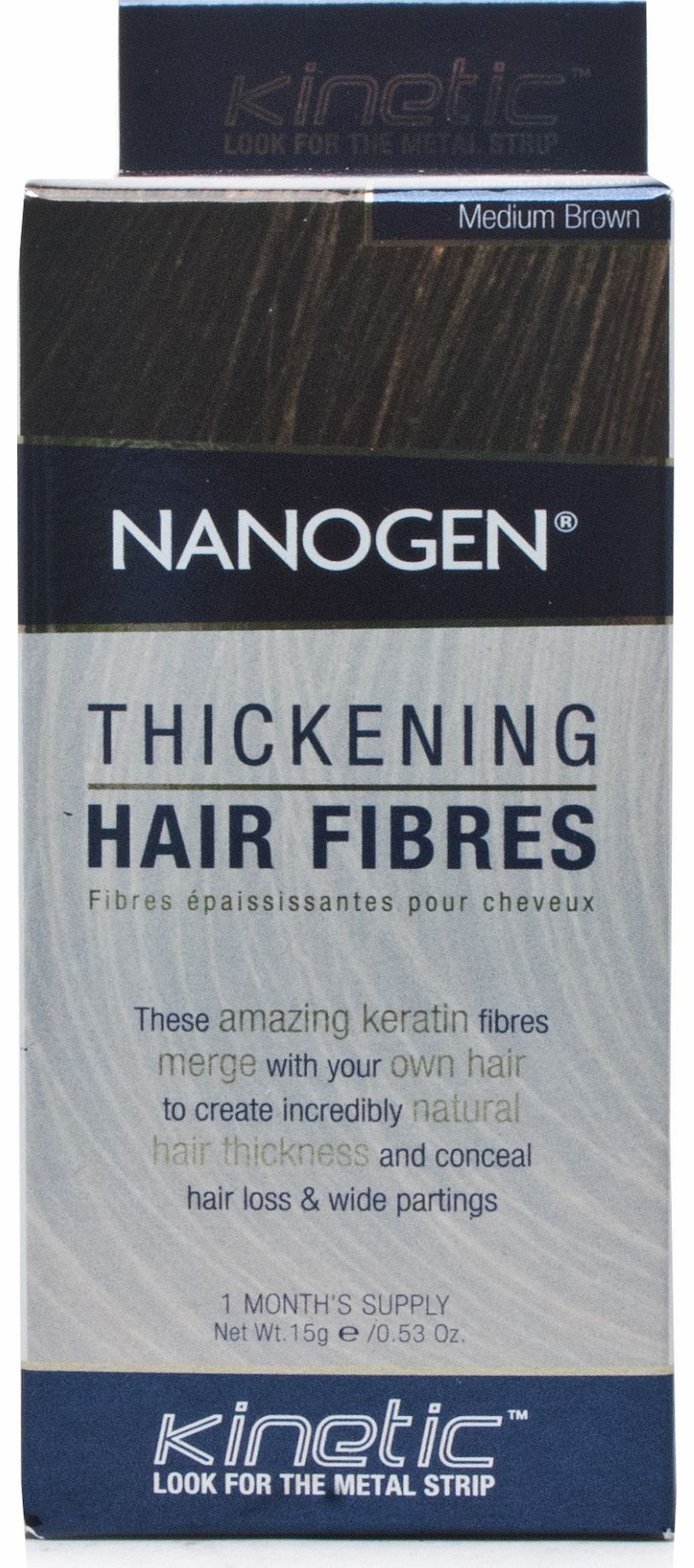 Fibres Hair Thickening Medium Brown