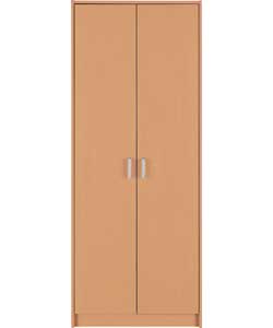 2 Door Wardrobe - Beech