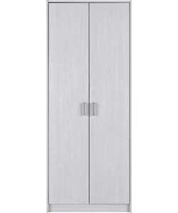 2 Door Wardrobe - White