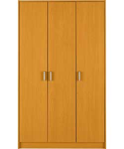 3 Door Wardrobe - Pine