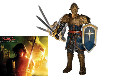 Prince Caspian 10cm figure King Miraz