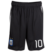 Adidas 2010-11 Argentina Lionel Messi Home Shorts