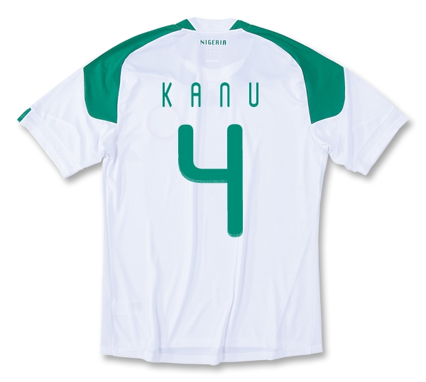 Adidas 2010-11 Nigeria World Cup Away (Kanu 4)