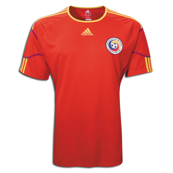 Adidas 2010-11 Romania Adidas Home Shirt