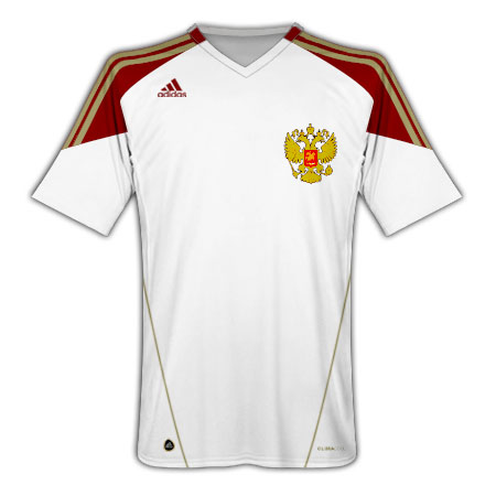 Adidas 2010-11 Russia Adidas Away Shirt