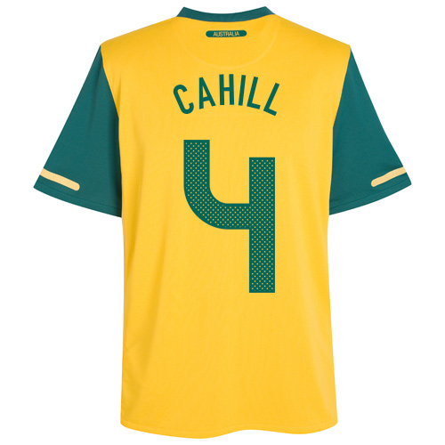 Nike 2010-11 Australia World Cup Home (Cahill 4)