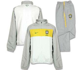 Nike 2010-11 Brazil Nike Woven Tracksuit (Grey)