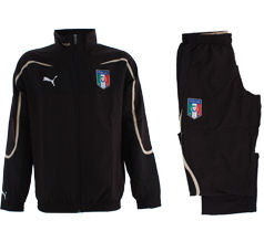 Puma 2010-11 Italy Woven Puma Tracksuit (Kids)