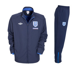 Umbro 2010-11 England Match Day Tracksuit (Navy)