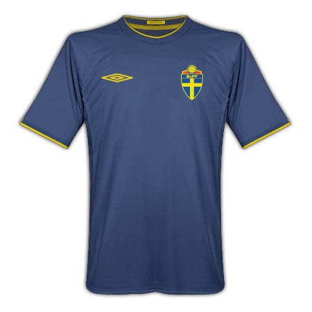 Umbro 2010-11 Sweden Umbro Away Shirt (Kids)