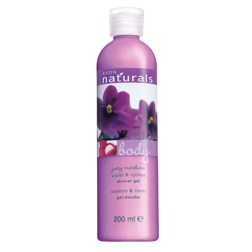 Violet and Lychee Shower Gel