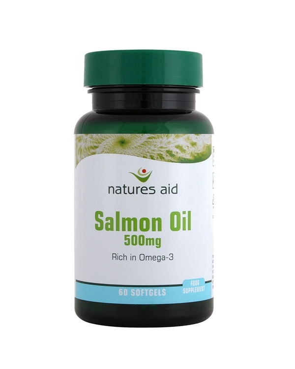 Salmon Oil 500mg. 60 Capsules.