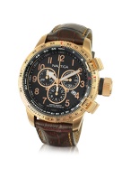 BFC 46 - Brown Leather Strap Chrono Watch