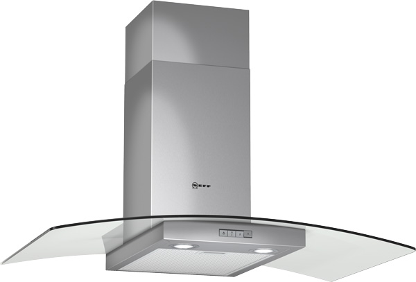 D89G21N0GB 90cm Chimney Hood with Glass