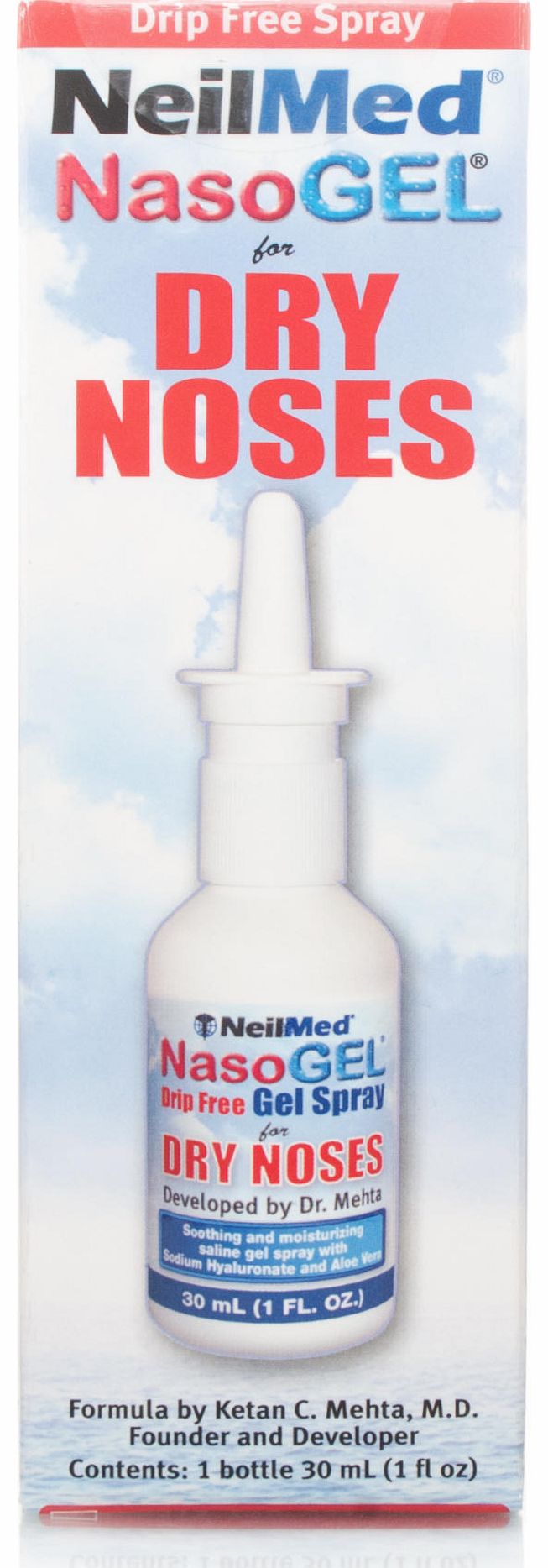 NasoGel Moisturizer For Dry Noses