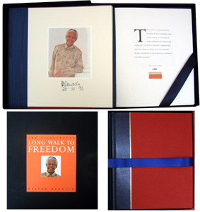 Nelson Mandela - Long Walk to Freedom - Signed Ltd Ed.