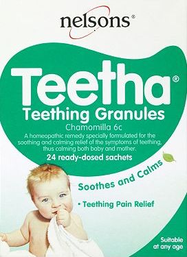 Nelsons, 2041[^]10008220 Teetha Natural Teething Granules 24