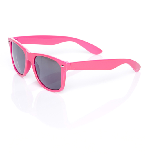 Pink Wayfarer Sunglasses