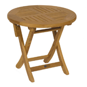 neptune Hampton Teak Round Side Table