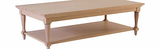 Neptune Henley 120cm Rectangular Coffee Table, Oak