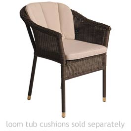 neptune Set fo 6 Loom Tub Chair