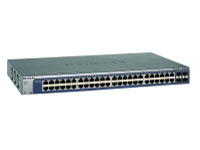 NETGEAR GS748T/48xGENet 4x SFP with SR