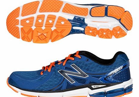 780V2 Trainers - Blue/Orange M780BO2