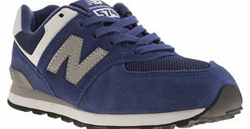 kids new balance blue 574 boys junior 5618005050