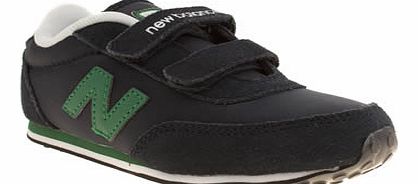 kids new balance navy & green 410 velcro boys