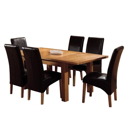 New Devon Oak Large Dining Set