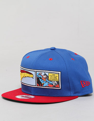 New Era Comic Panel Superman 9Fifty Snapback cap