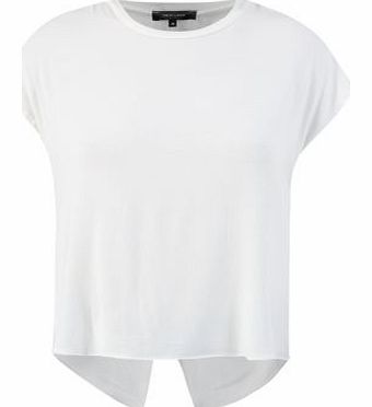 Cream Wrap Back T-Shirt 3234253