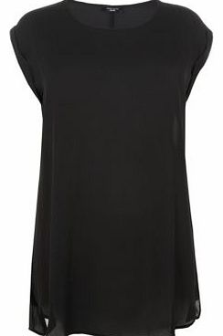 Inspire Black Longline T-Shirt 3215041