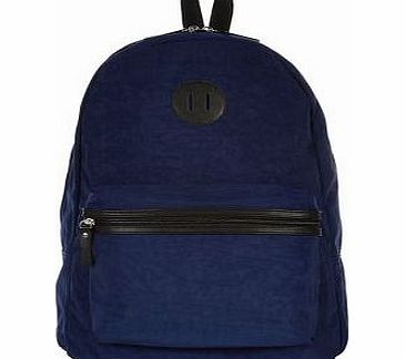 New Look Navy Zip Front Pocket Rucksack 3310353