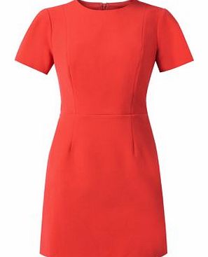 Orange Fitted T-Shirt Dress 3132558