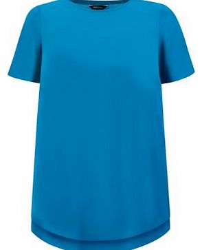 Teal Longline T-Shirt 3234096