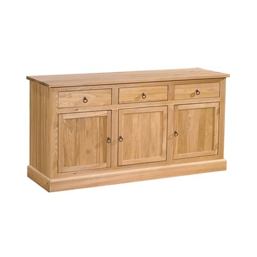 Newhaven Oak Newhaven Sideboard - 3 Door 3 Drawer