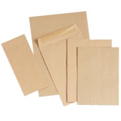 Niceday Gummed Window Envelopes 75gsm Manilla DL