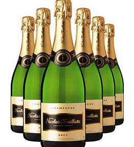 Feuillatte Six Bottle Champagne Gift 6 x