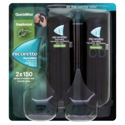 Nicorette QuickMist Mouthspray Duo - 13.2ml x 2