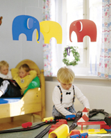 Elephant Mobile - children will love this herd