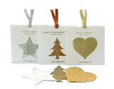 Plant a Decoration: set of 3 - tree decorations