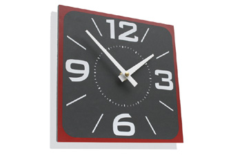 Retro Recycled Clock