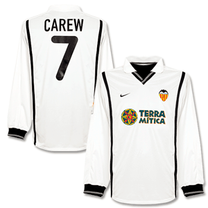 00-01 Valencia Home L/S Shirt + Carew No. 7 -