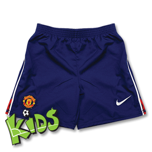 08-09 Man Utd Away/3rd Shorts - Boys