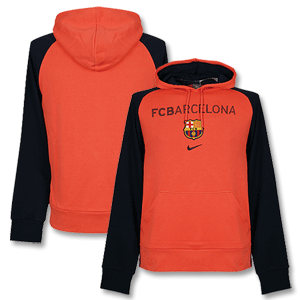 09-10 Barcelona Graphic Cover Up Hoody - Orange