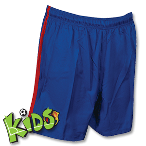 09-10 Barcelona Home Shorts - Boys