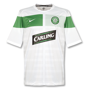 09-10 Celtic S/S Pre Match Top - White