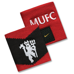 09-10 Man Utd Wristband - red/black